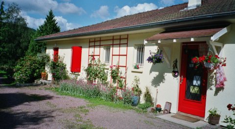 arrivée à votre chambre d'hôtes chambres d'hôtes "Memie" proche de Roanne